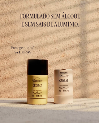 Refil Desodorante Stick C&eacute;drat